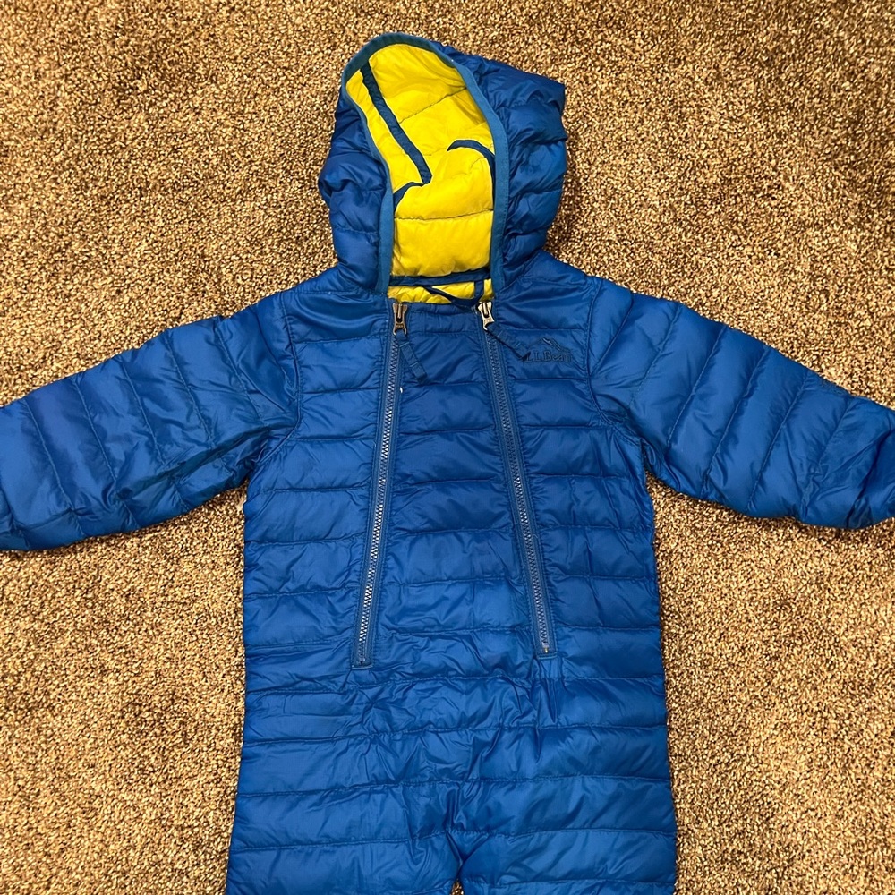LLbean bunting size 3-6mo